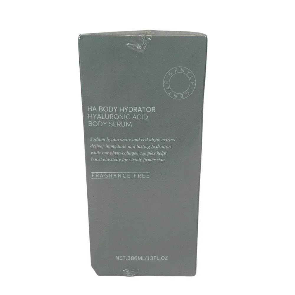 Gentle HA Body Hydrator Hyaluronic Acid Body Serum 13oz Fragrance Free New